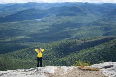 35 Hiking Trail Mont Du Lac Des Cygnes Summit